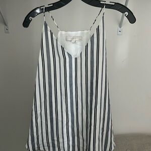 Loft petite stripped tank top.